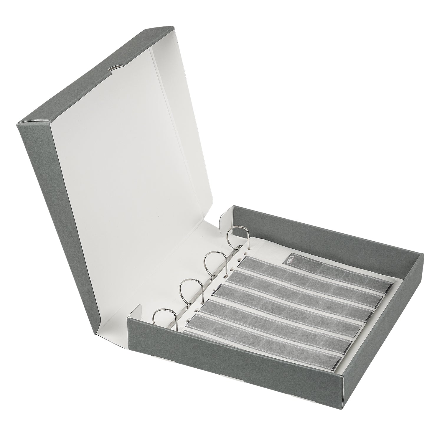 EDITION ARGENTUM Negativordner (grau/weiß)