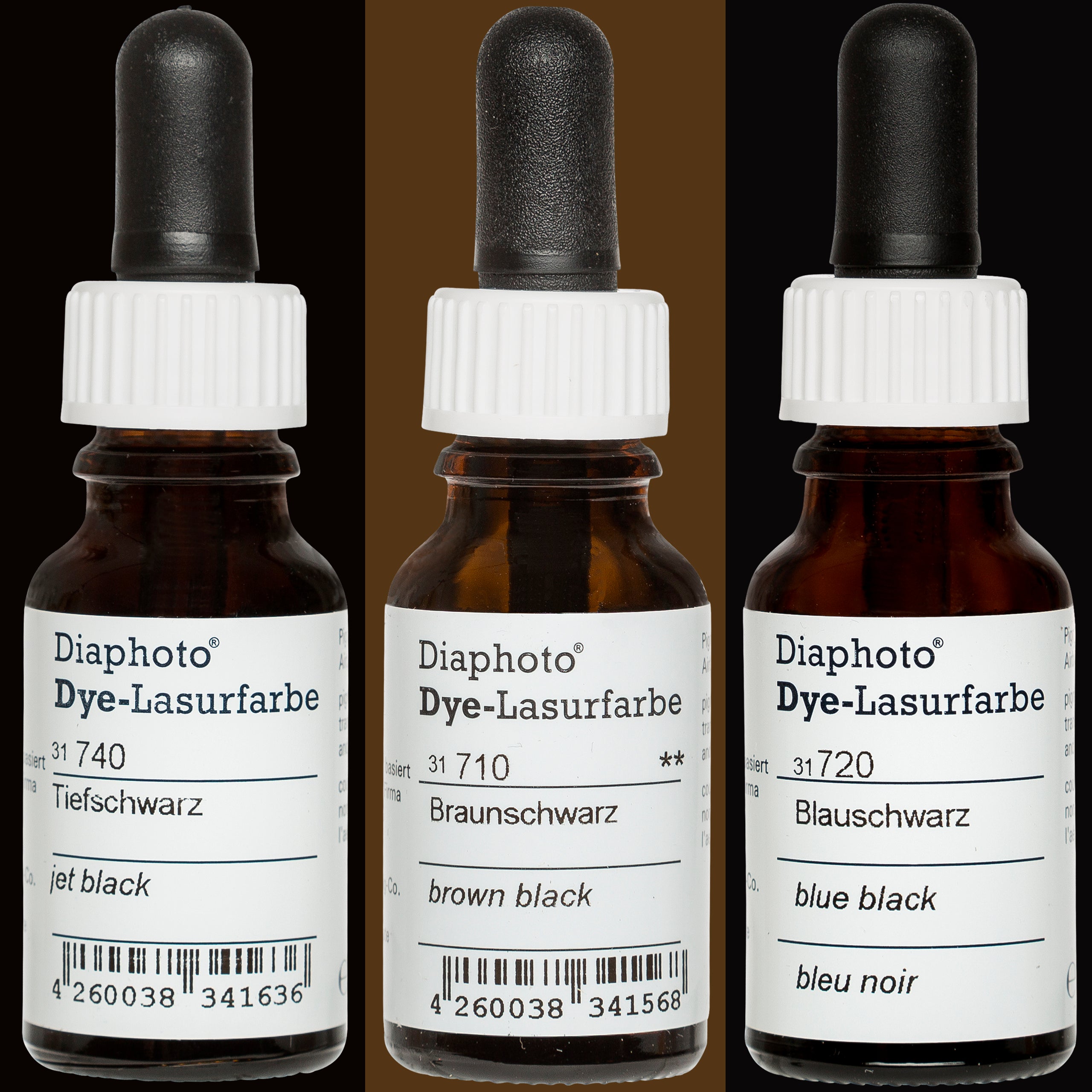 DIAPHOTO Lasurfarbe Kit (S/W)