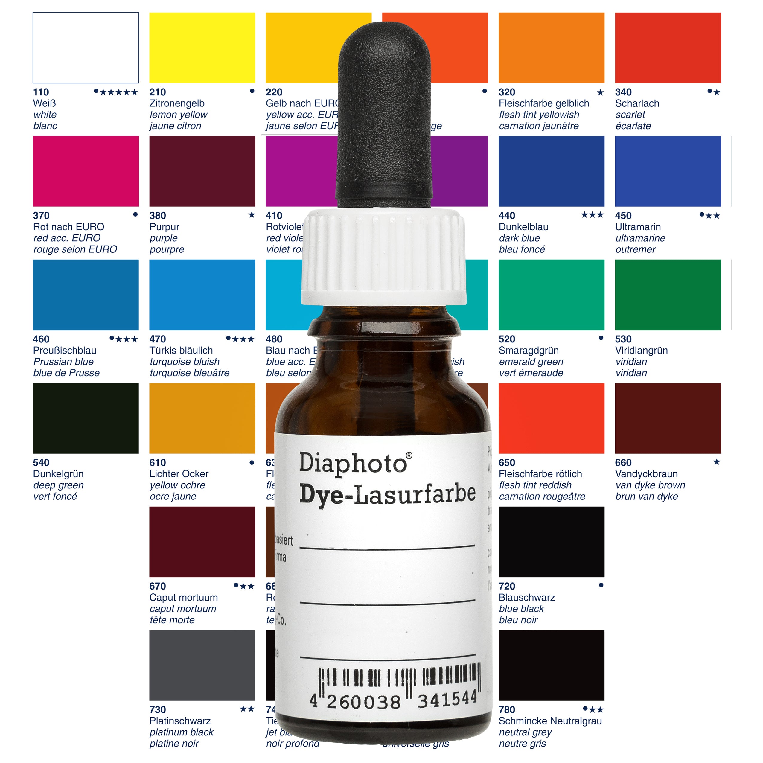 Rohrer & Klingner DIAPHOTO glaze paint