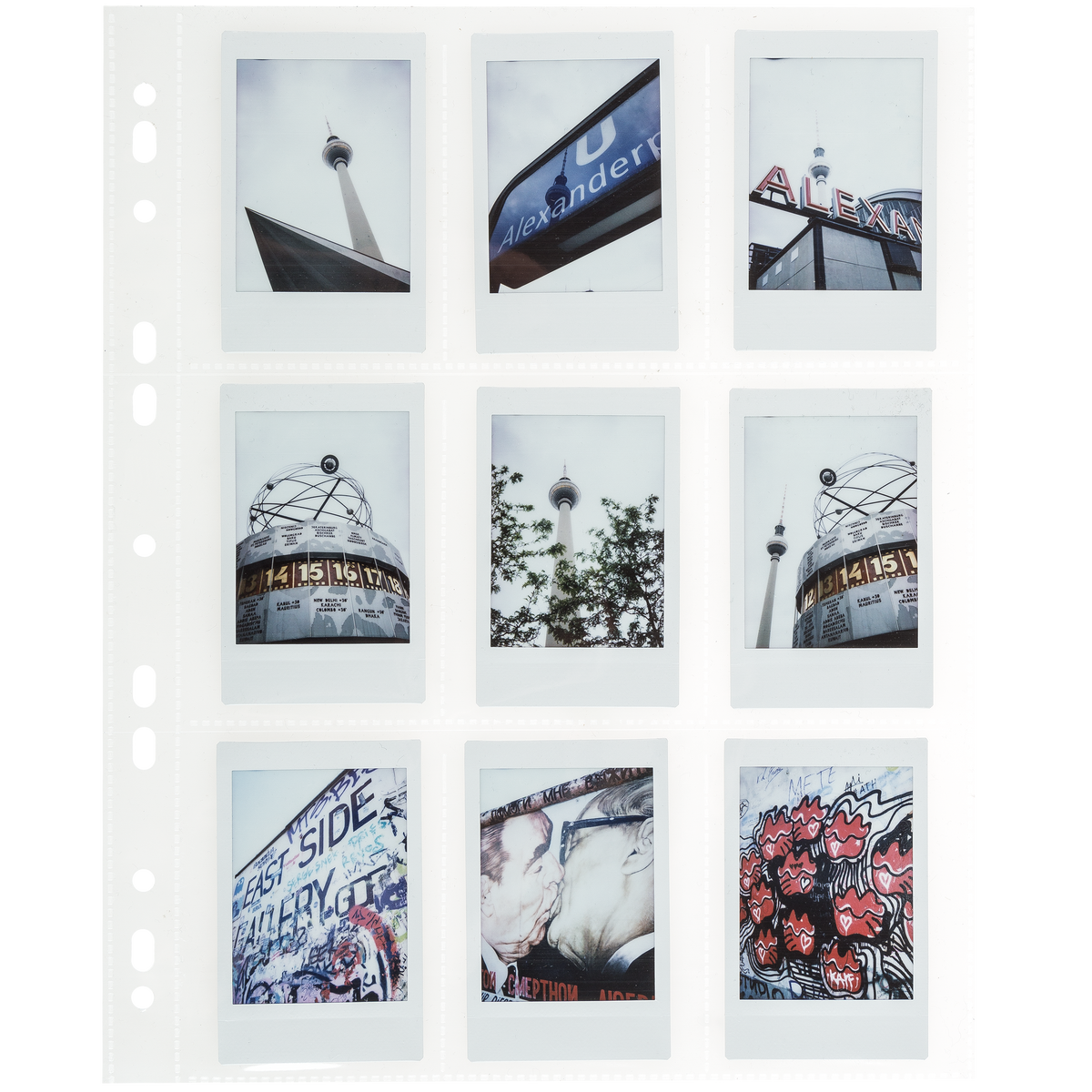 PP protective sleeves for Fuji Instax Mini (for filing)