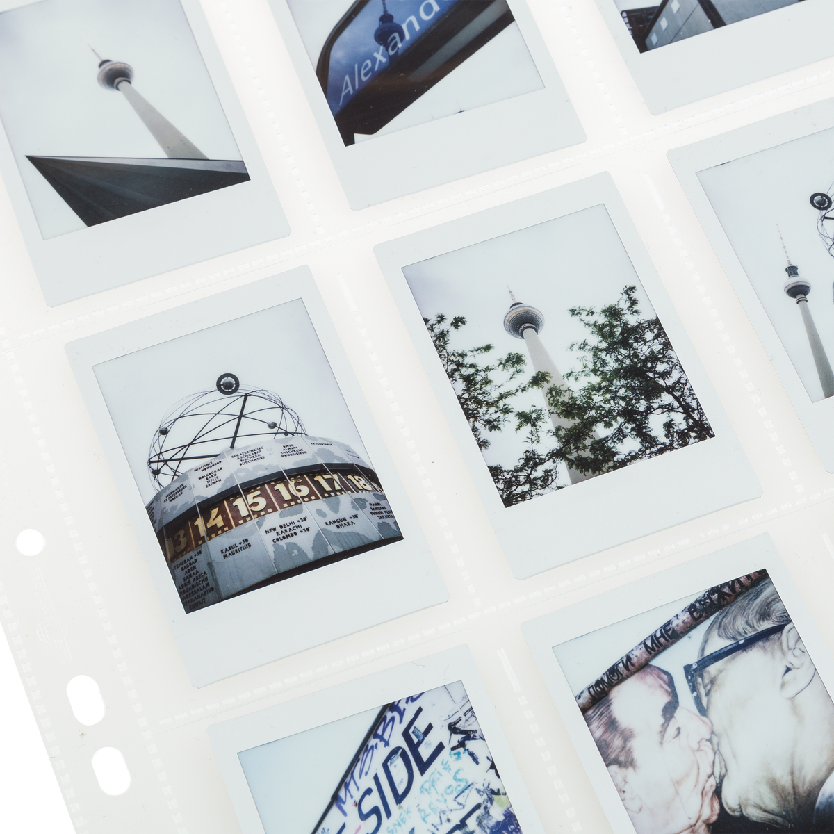 PP protective sleeves for Fuji Instax Mini (for filing)