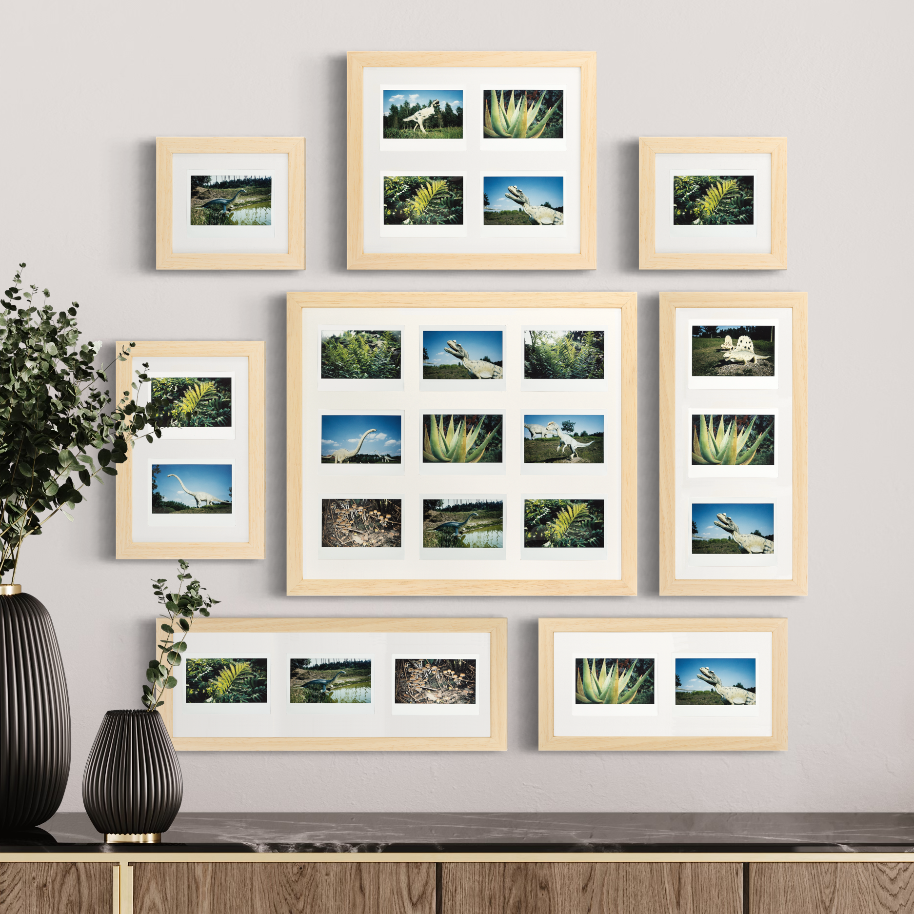 Fuji Instax Wide Bilderrahmen (natur/weiß)