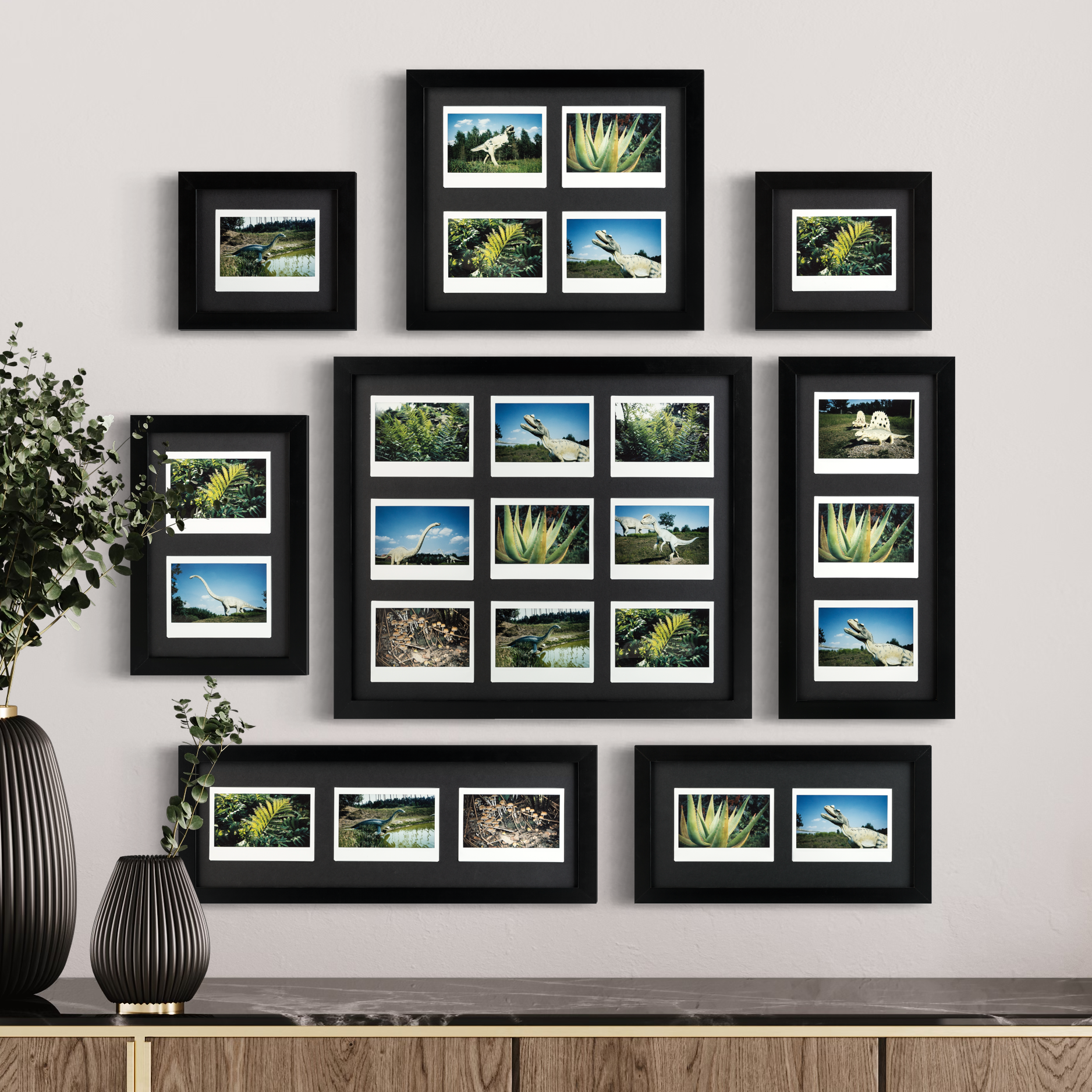 Fuji Instax Wide Bilderrahmen (schwarz/schwarz)