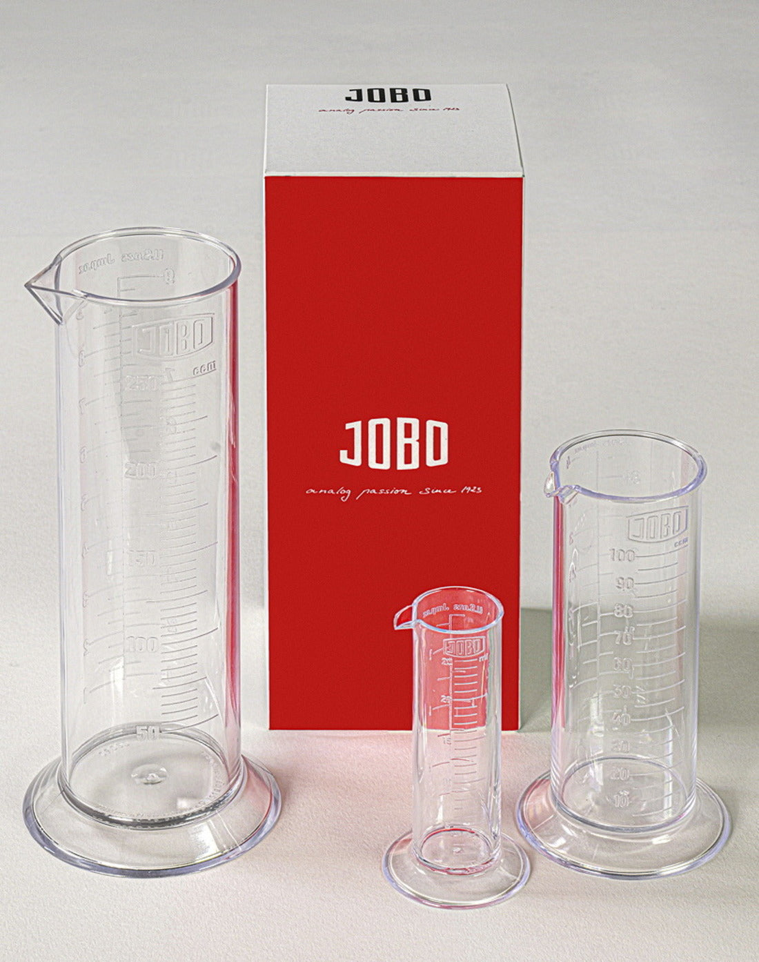 JOBO Messzylinder Set (25ml/100ml/250ml)