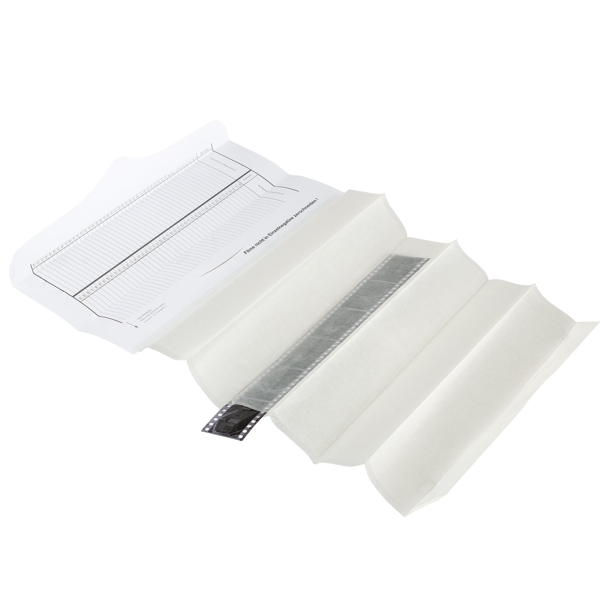 Pergamin ZickZack Streifentaschen (Kleinbild)