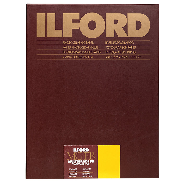 Ilford Multigrade FB Warmtone 24K (Halbmatt) - 12,7 x 17,8cm (100 Blatt)