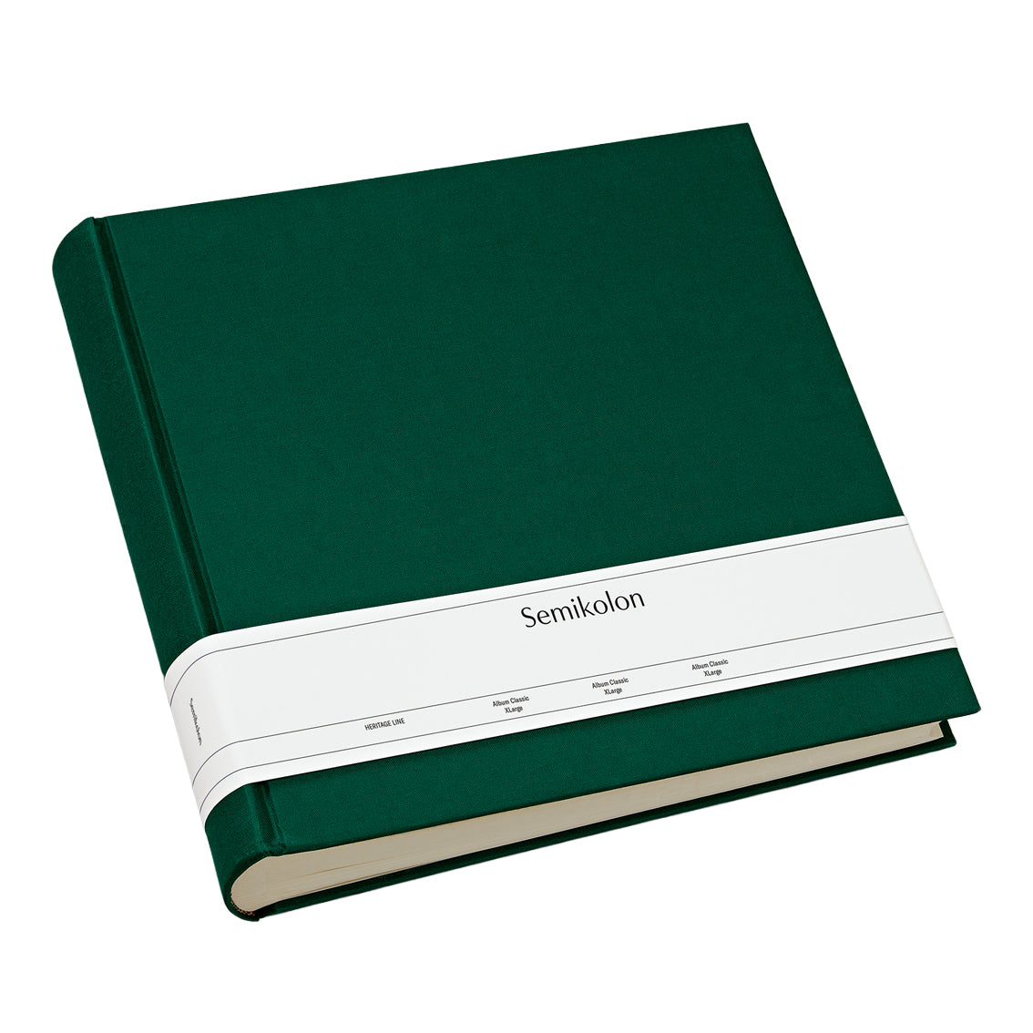 Semikolon Fotoalbum Classic XL Forest Grün (30,4 x 29,9cm)