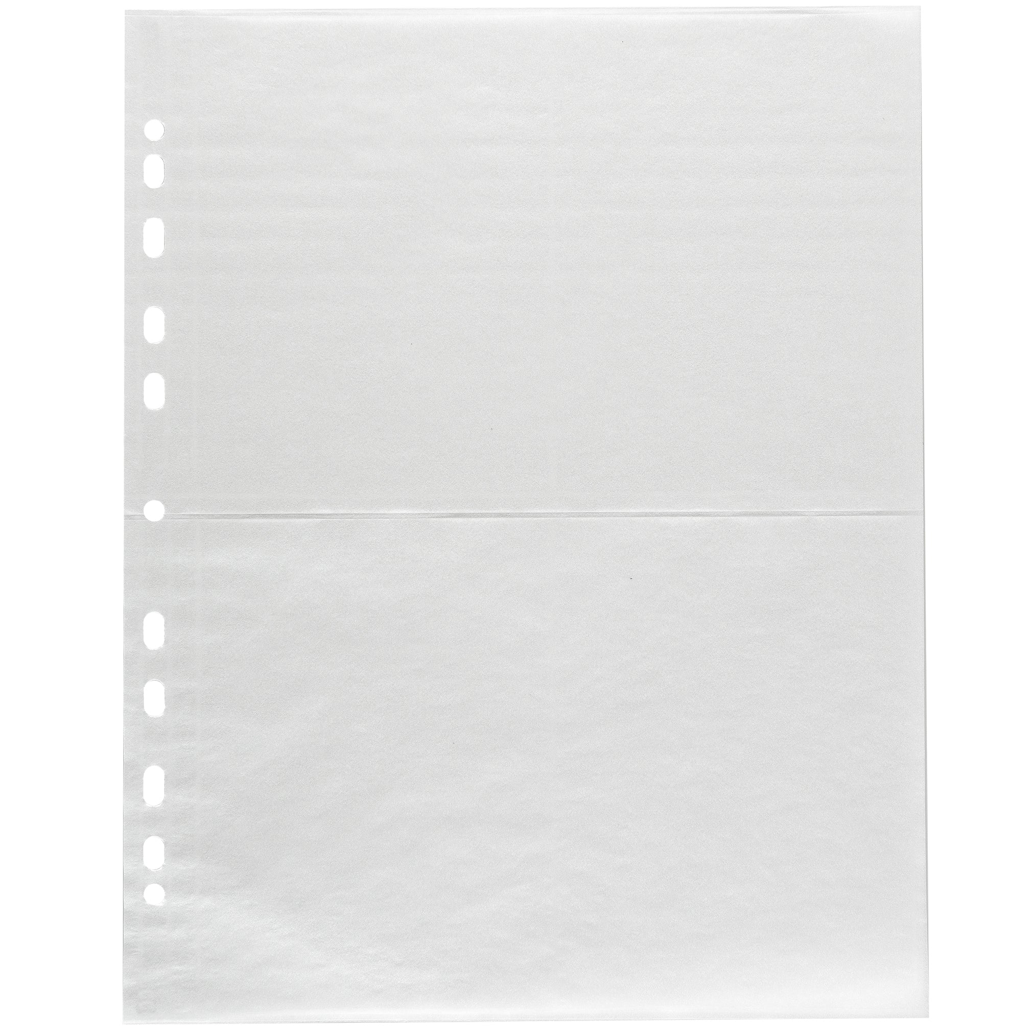 Pergamin Negativhüllen 13x18cm / 5x7 inch zum Abheften