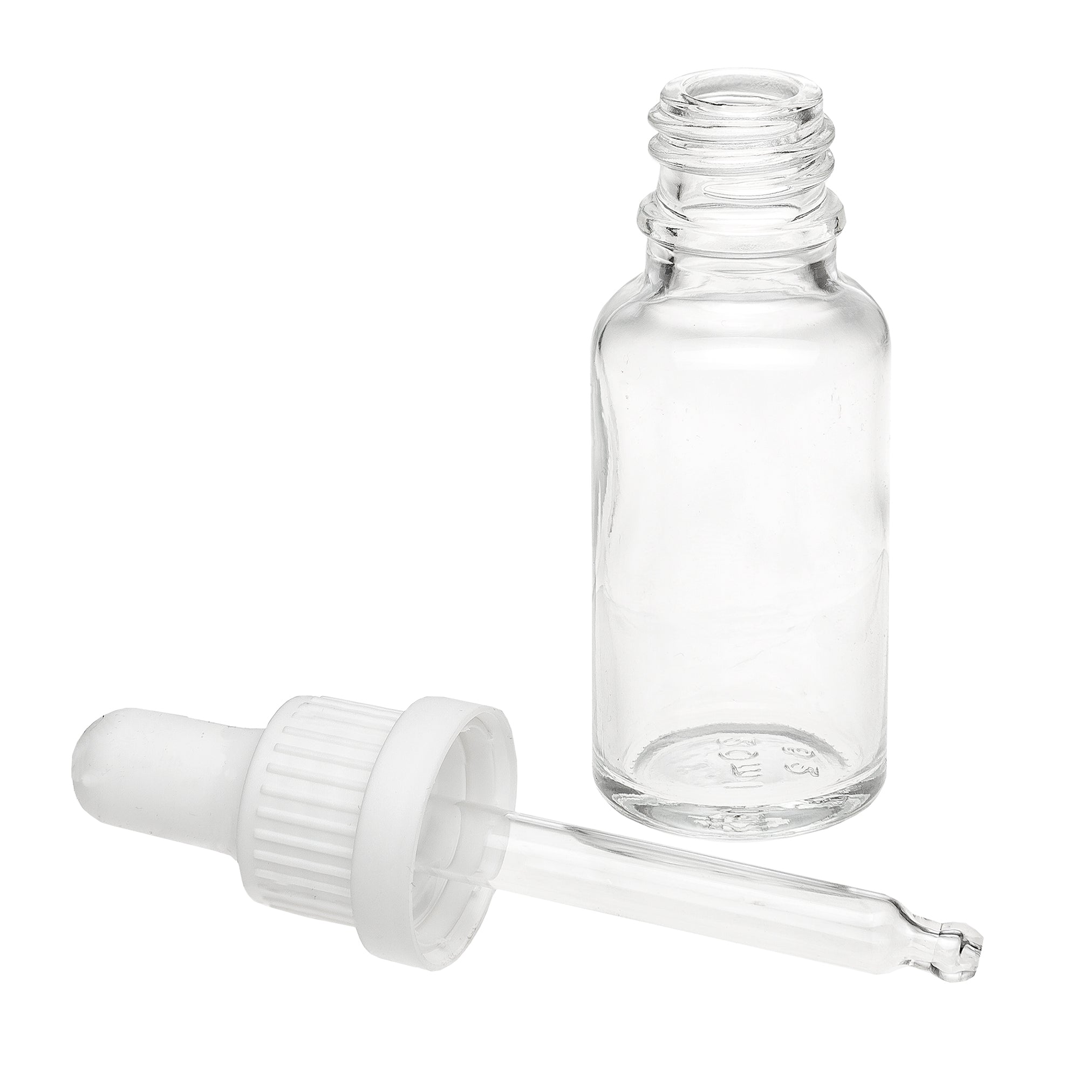 Pipettenflasche Klarglas 20ml (leer)