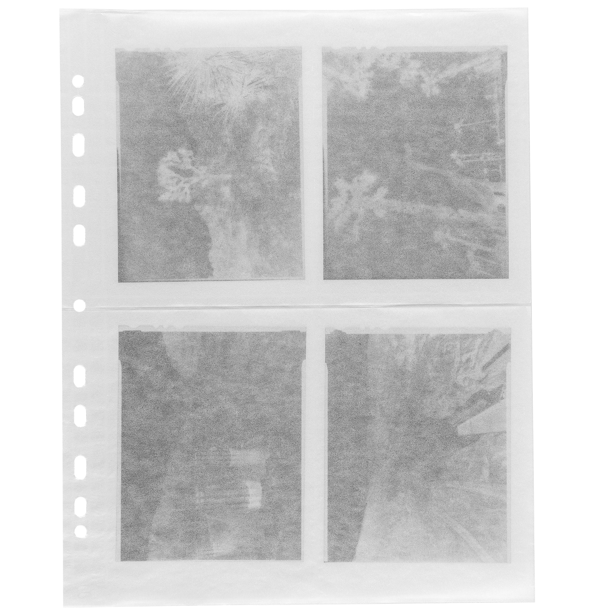 Pergamin Negativhüllen 4x5 inch bis 10x15cm / zum Abheften