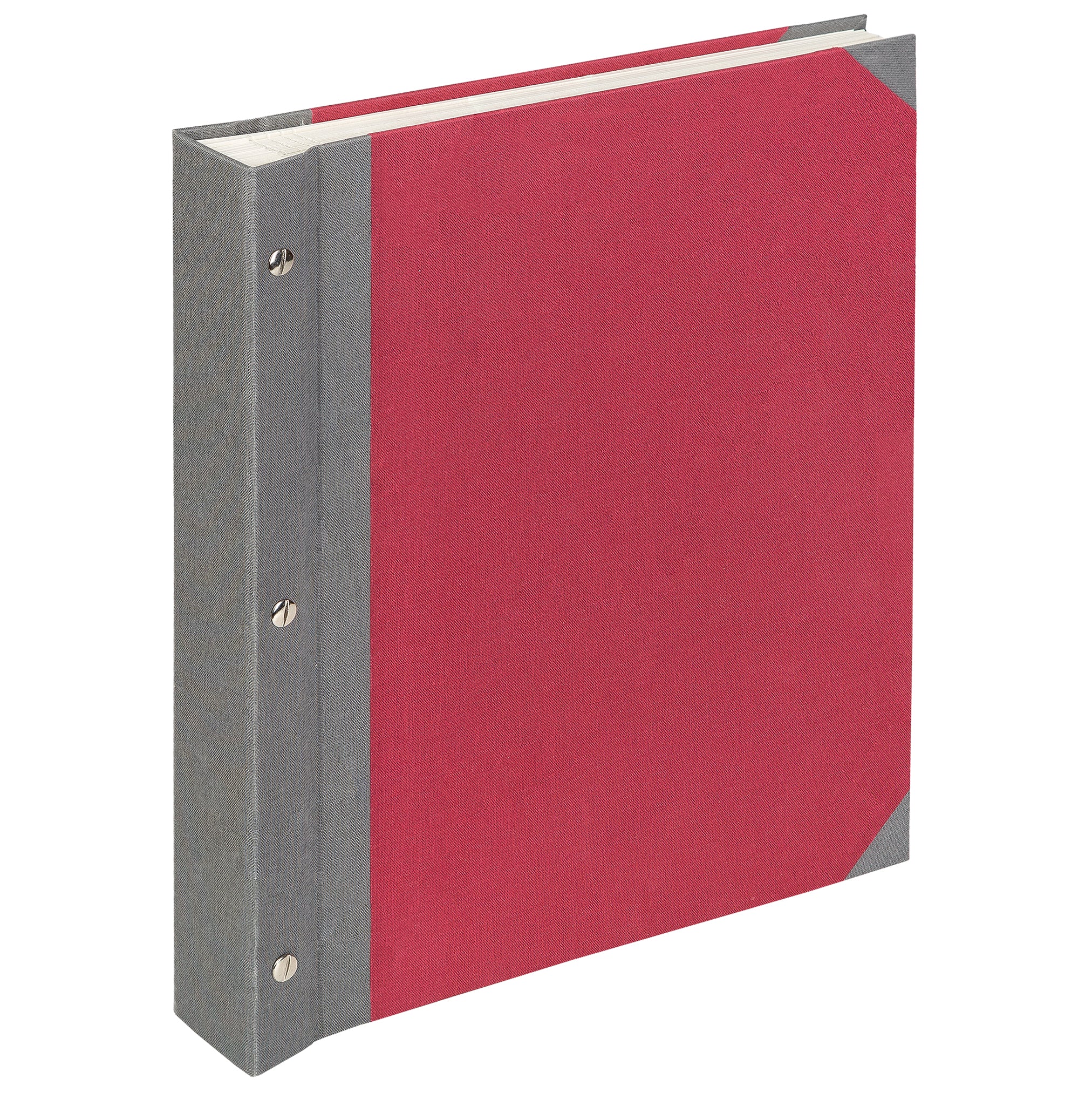 Archiv Fotoalbum (rot/grau)