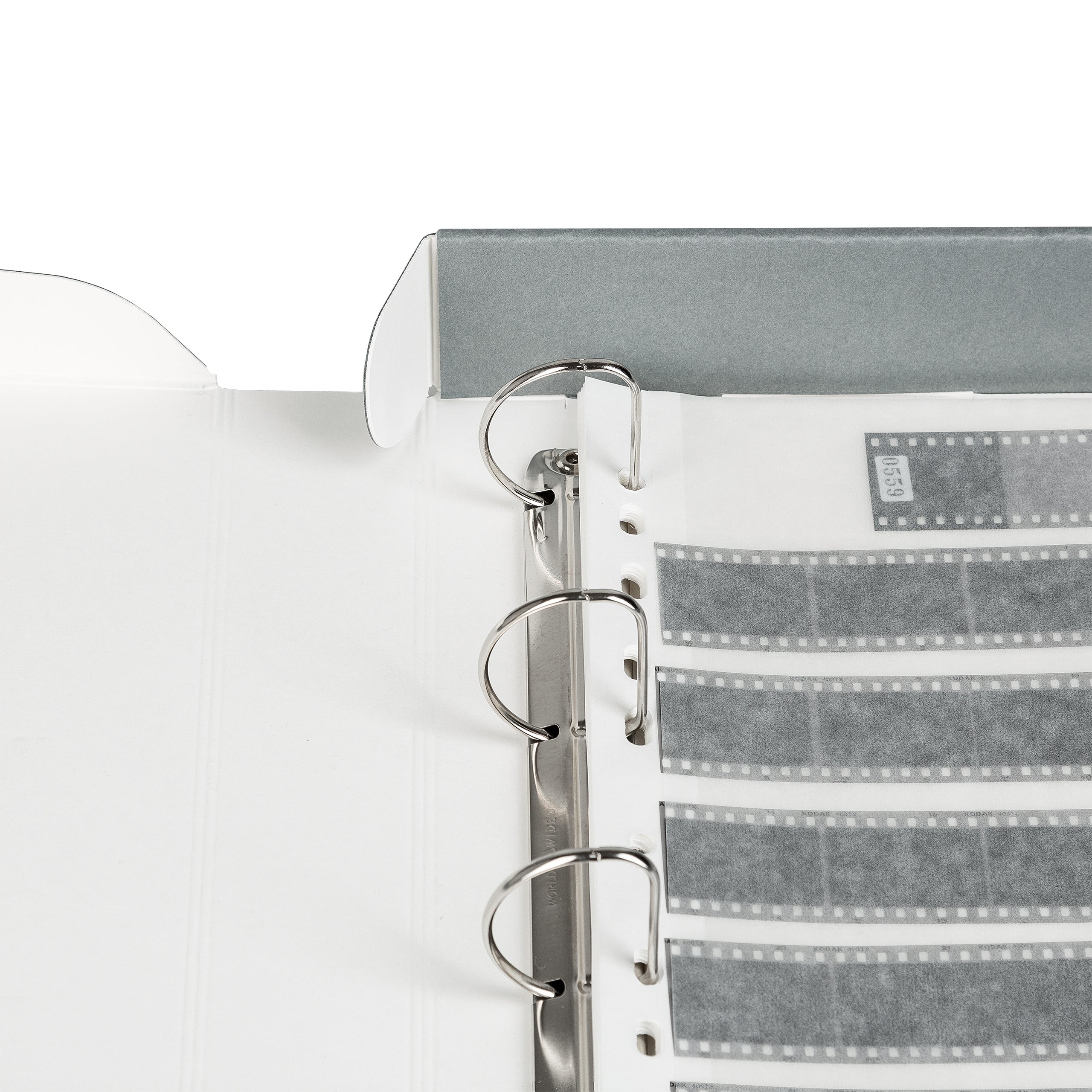 EDITION ARGENTUM Negativordner (grau/weiß)