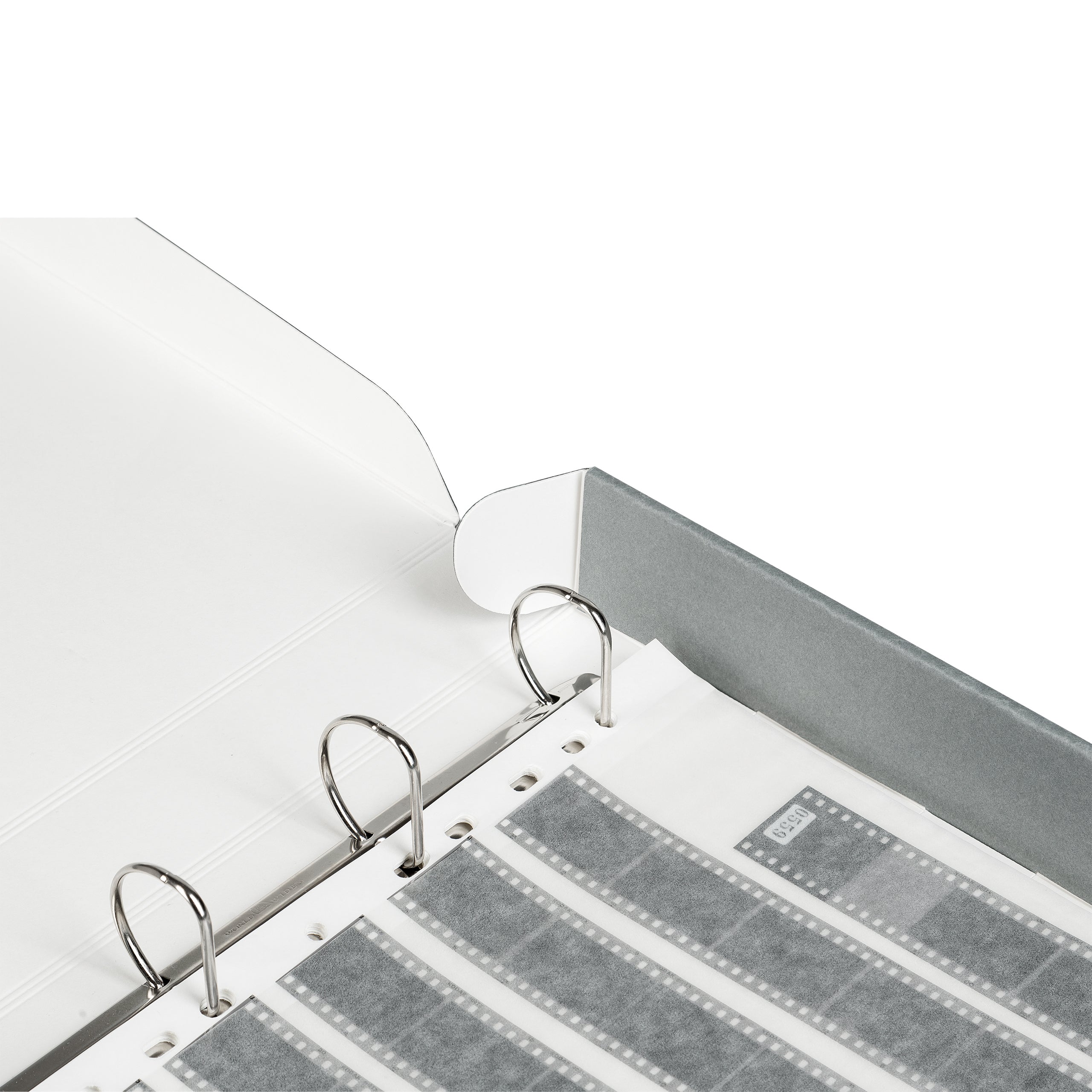 EDITION ARGENTUM Negativordner (grau/weiß)