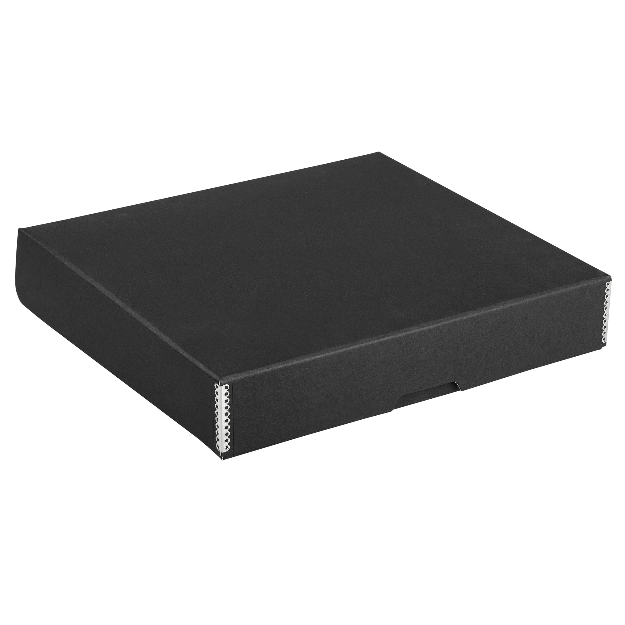 EDITION ARGENTUM Negativordner mit Metallecken (schwarz)