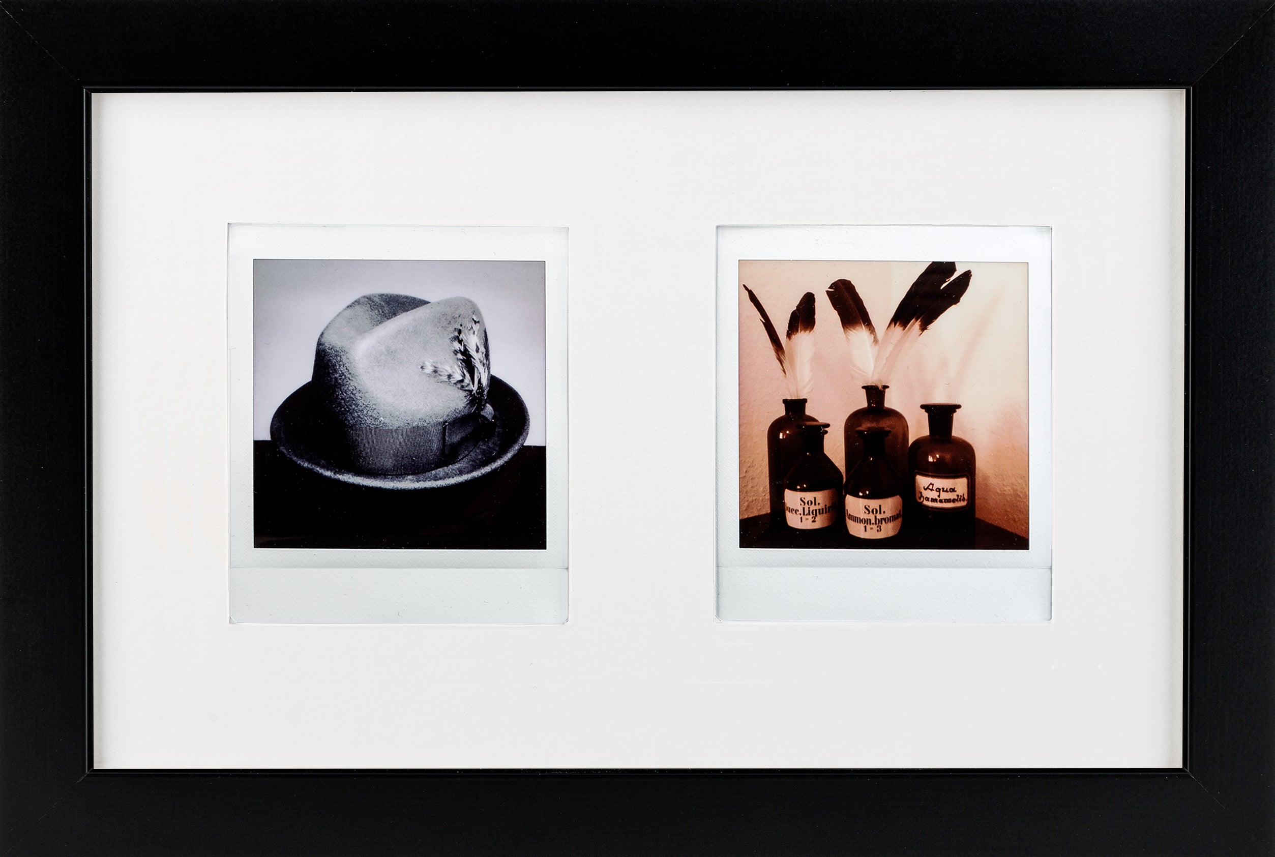 Fuji Instax Square Bilderrahmen (schwarz/weiß)