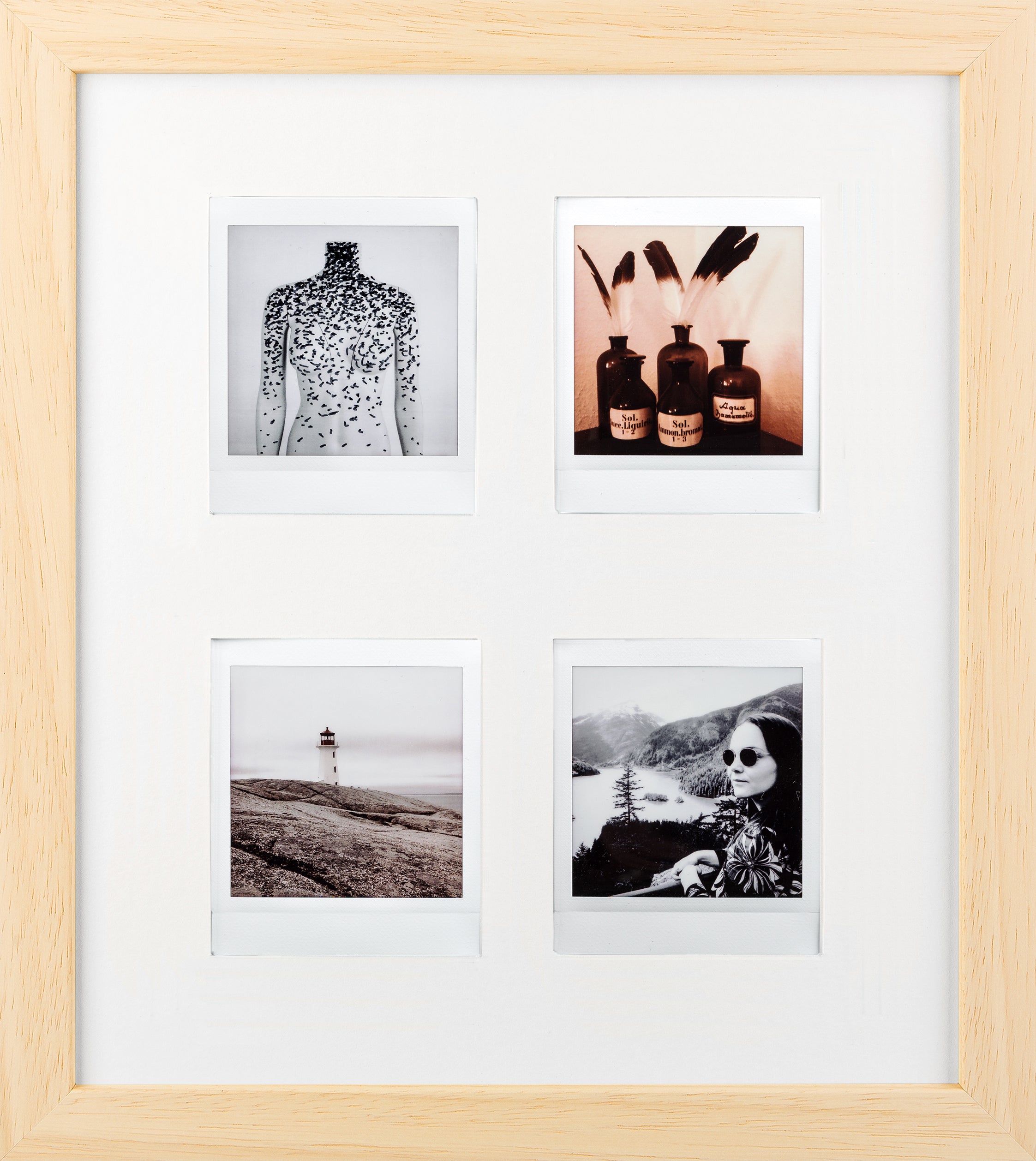 Fuji Instax Square Bilderrahmen (natur/weiß)