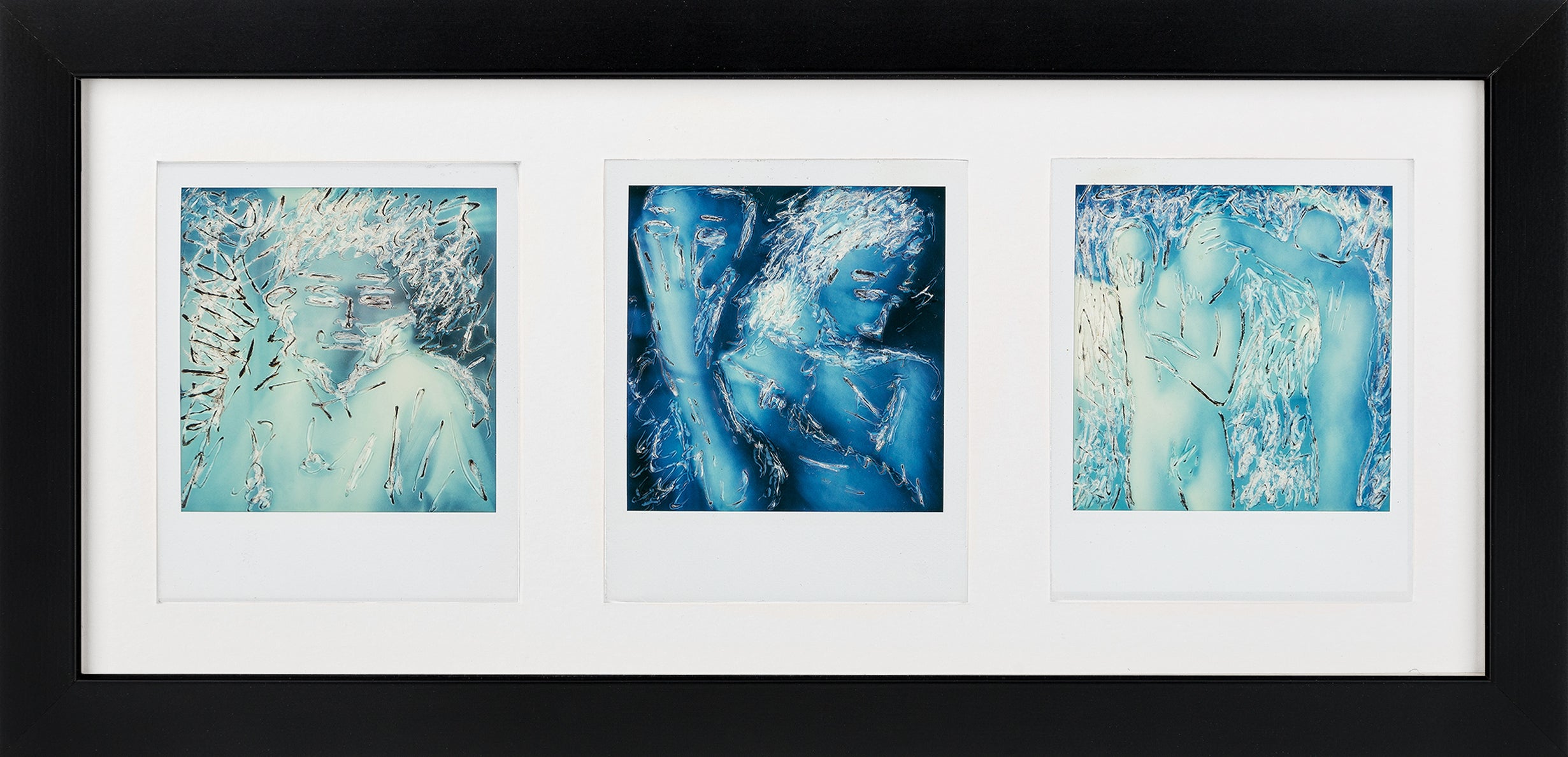 Polaroid Bilderrahmen (schwarz/weiss)