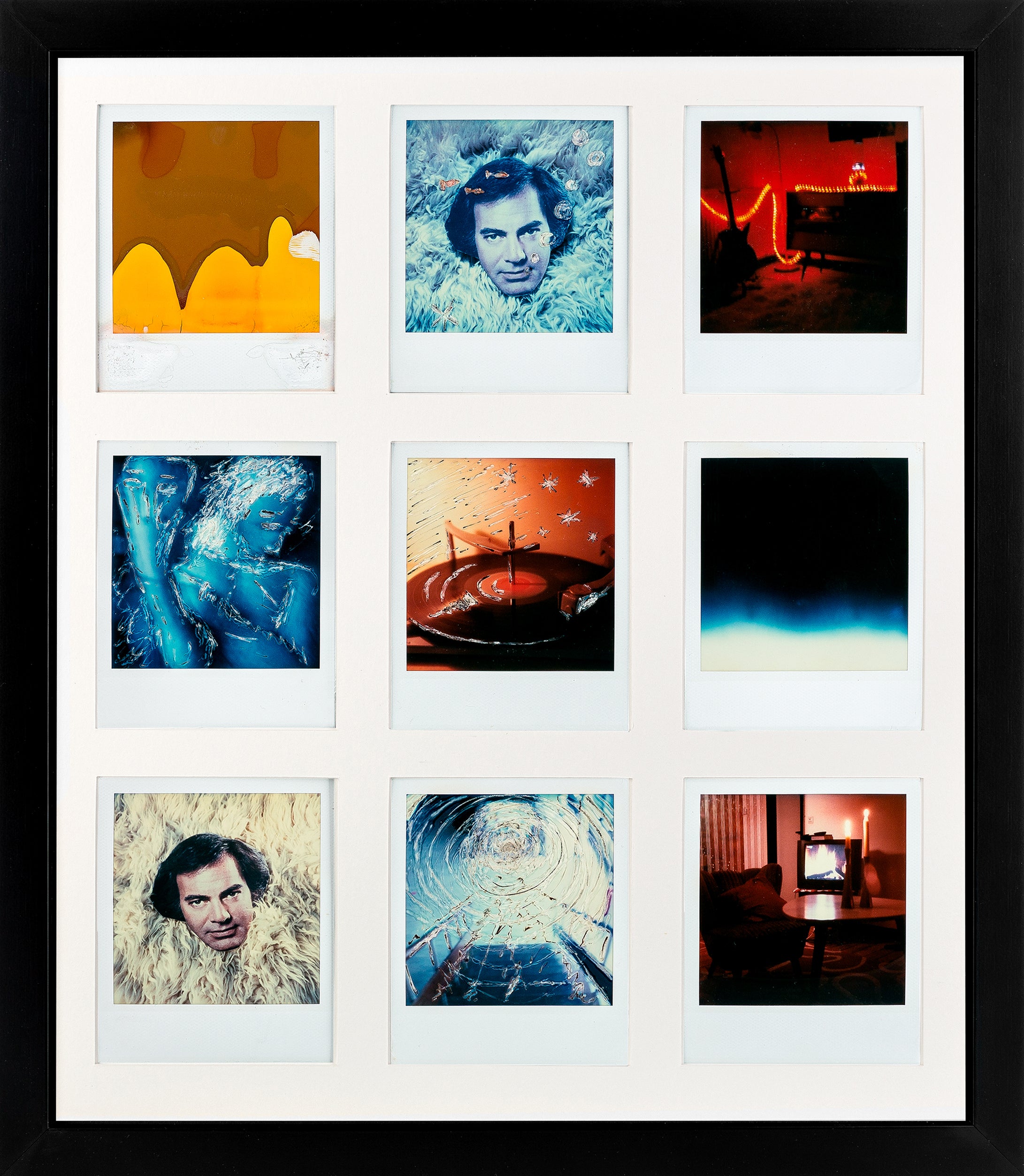 Polaroid Bilderrahmen (schwarz/weiss)