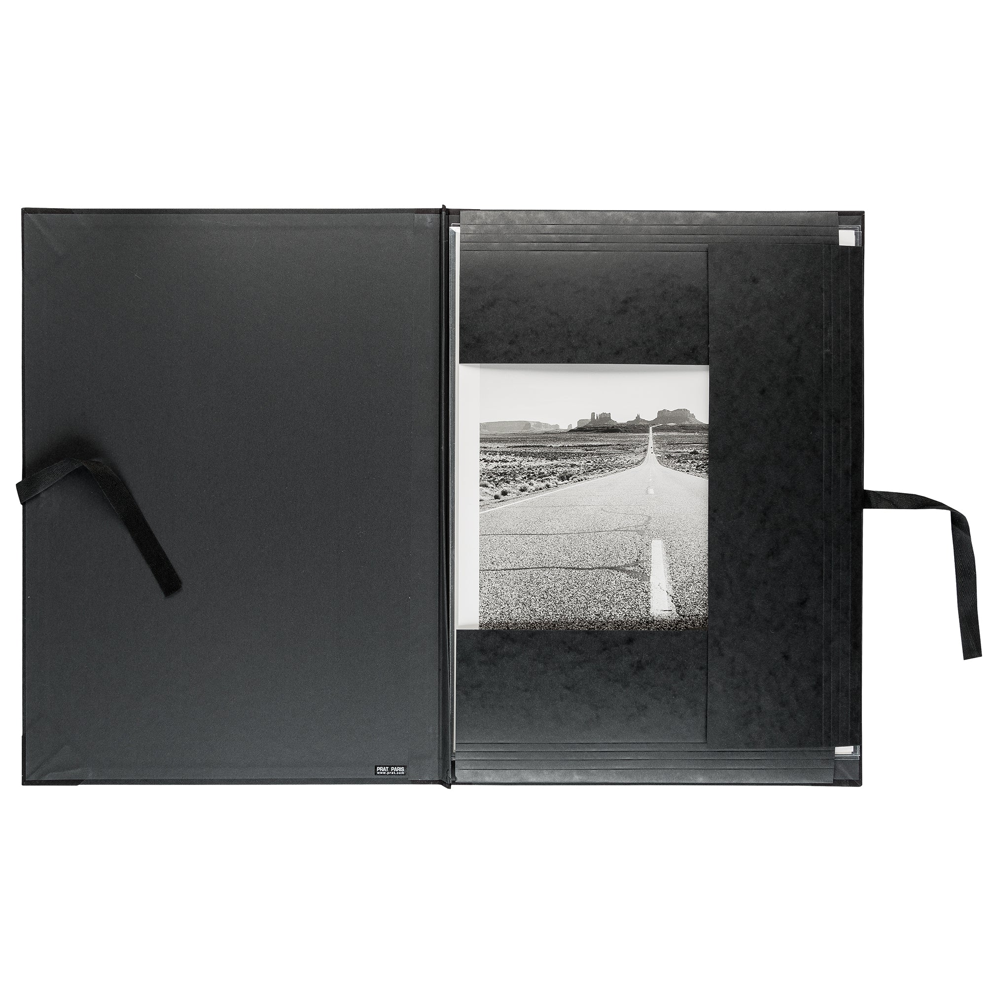 PRAT Sammelmappe / Zeichnungsmappe (schwarz)
