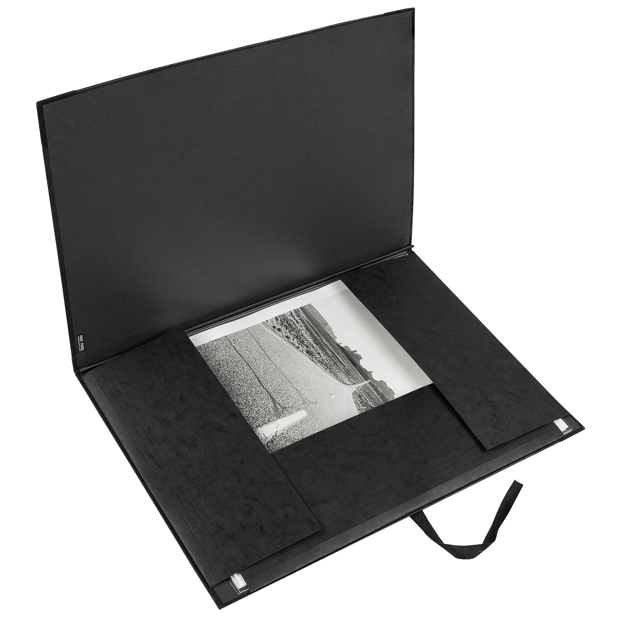 PRAT Sammelmappe / Zeichnungsmappe (schwarz)