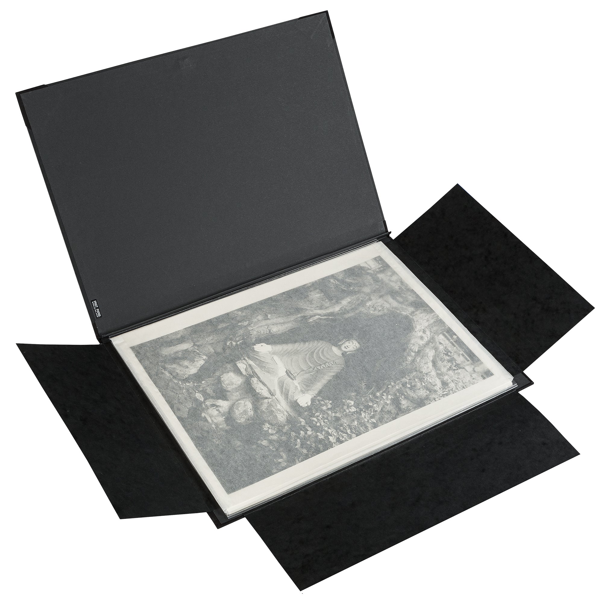 PRAT Sammelmappe / Zeichnungsmappe (schwarz)