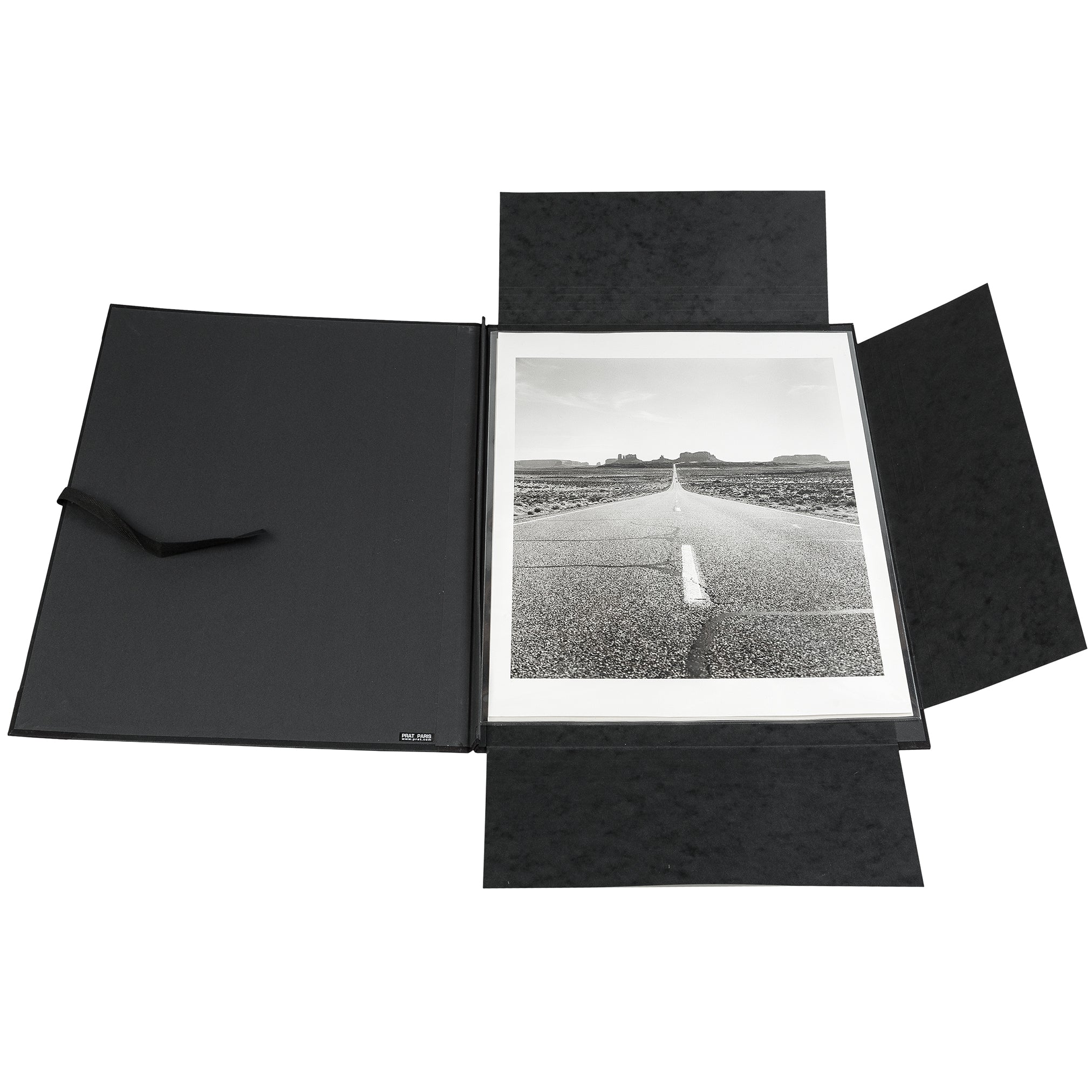 PRAT Sammelmappe / Zeichnungsmappe (schwarz)