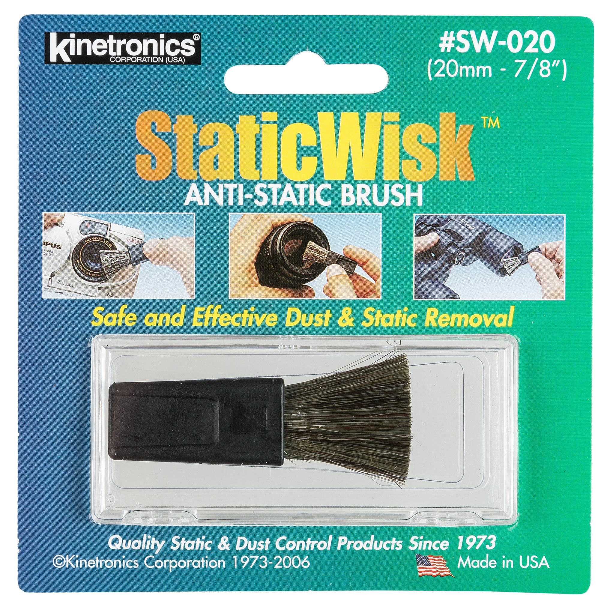 KINETRONICS SW-020 Antistatic Brush