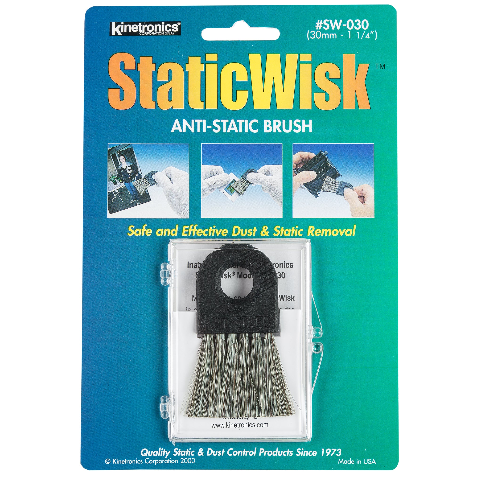 KINETRONICS SW-030 Antistatic Brush