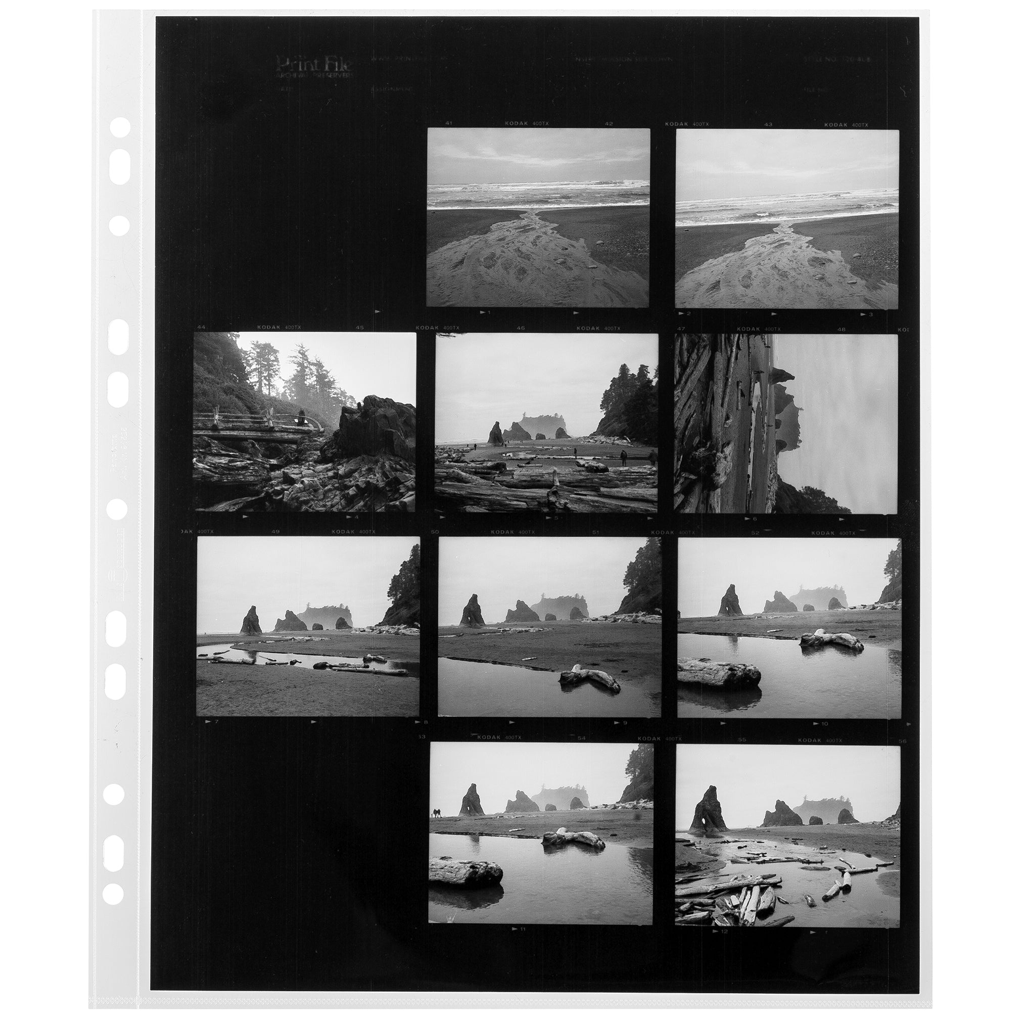 PP Hüllen für Kontaktbögen (24x30cm) zum Abheften