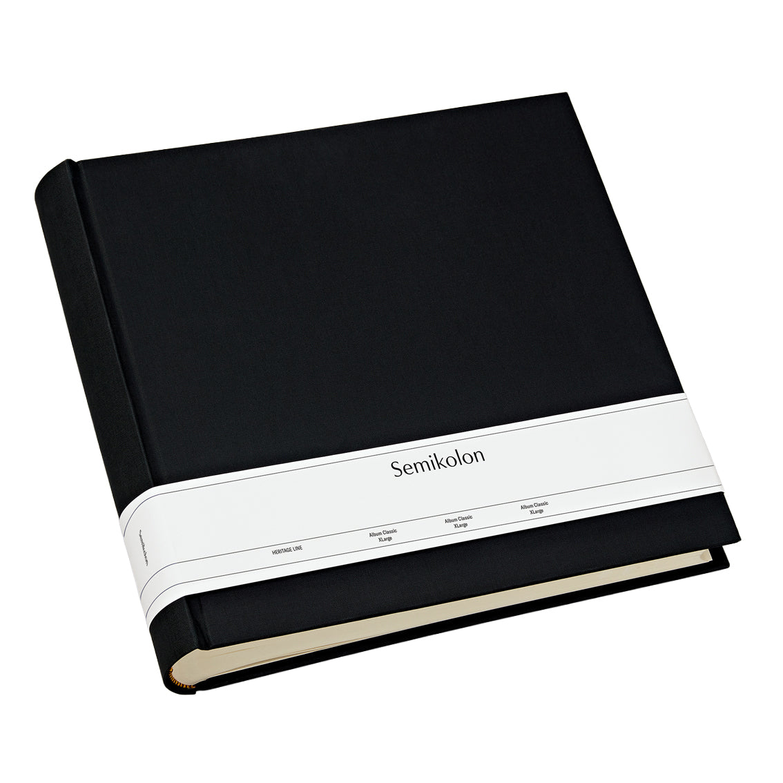 Semikolon Fotoalbum Classic XL Schwarz (30,4 x 29,9cm)