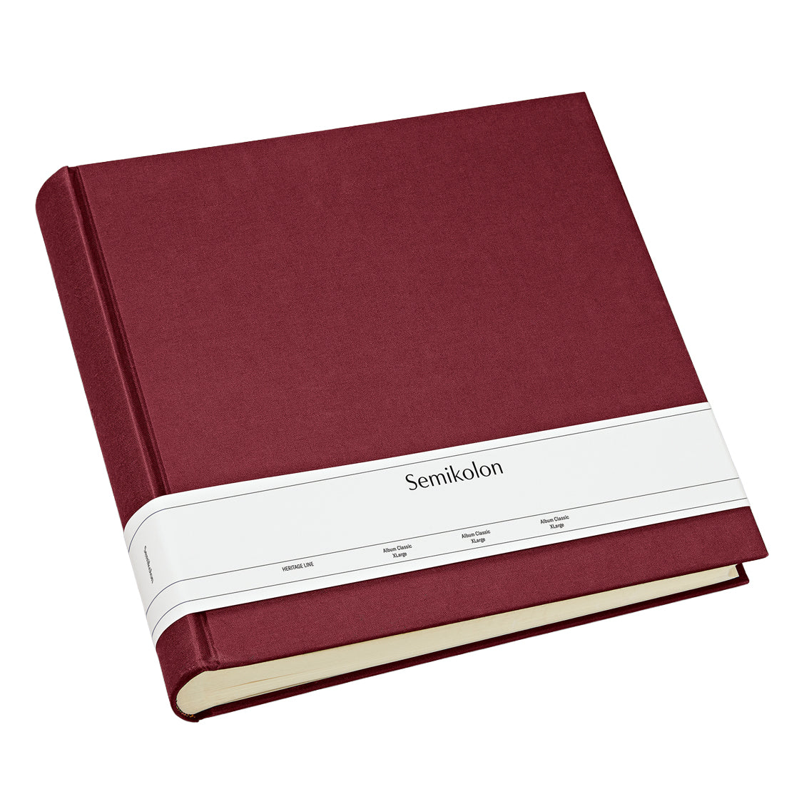 Semikolon Fotoalbum Classic XL Weinrot (30,4 x 29,9cm)