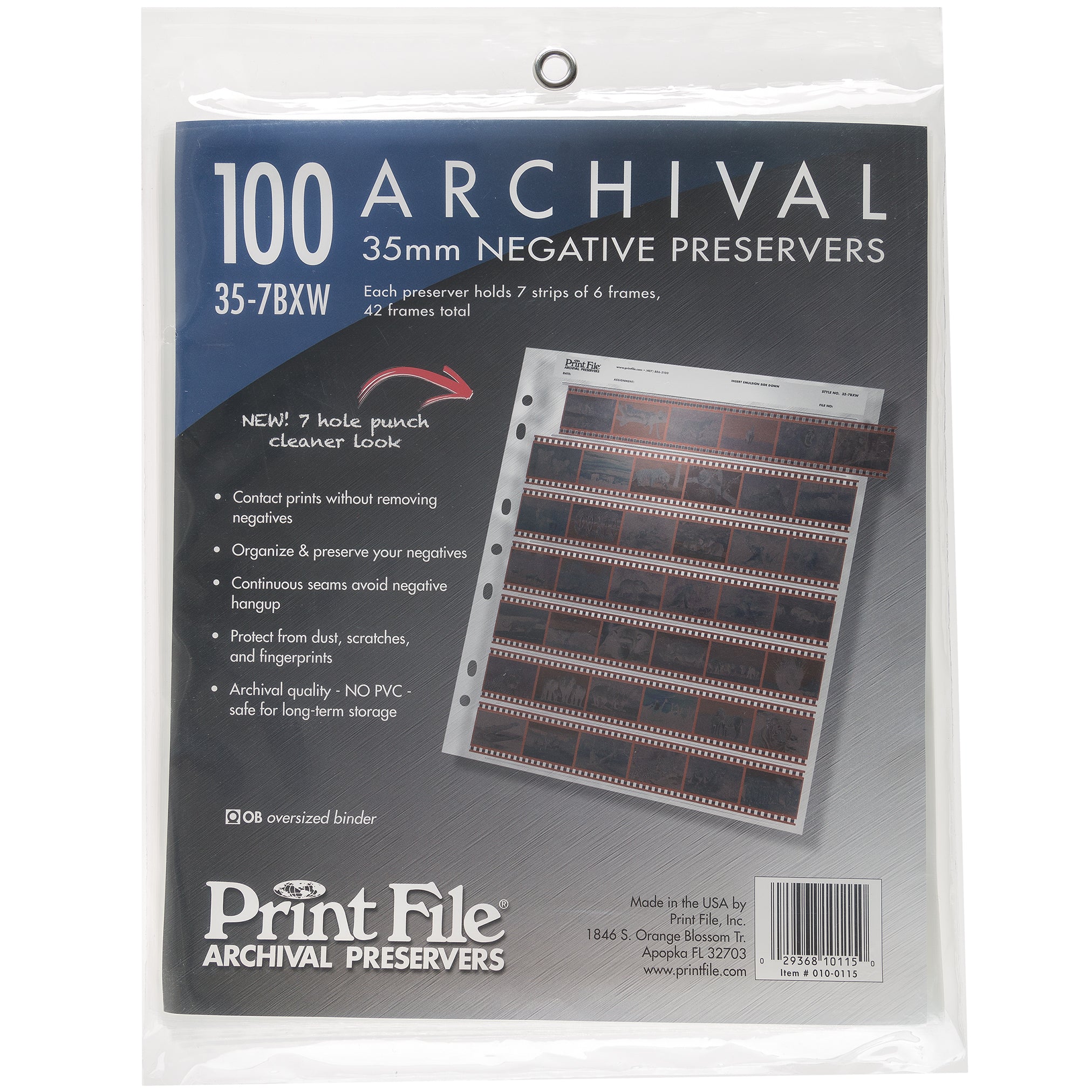 PRINTFILE Negativhüllen Kleinbild (extrabreit)