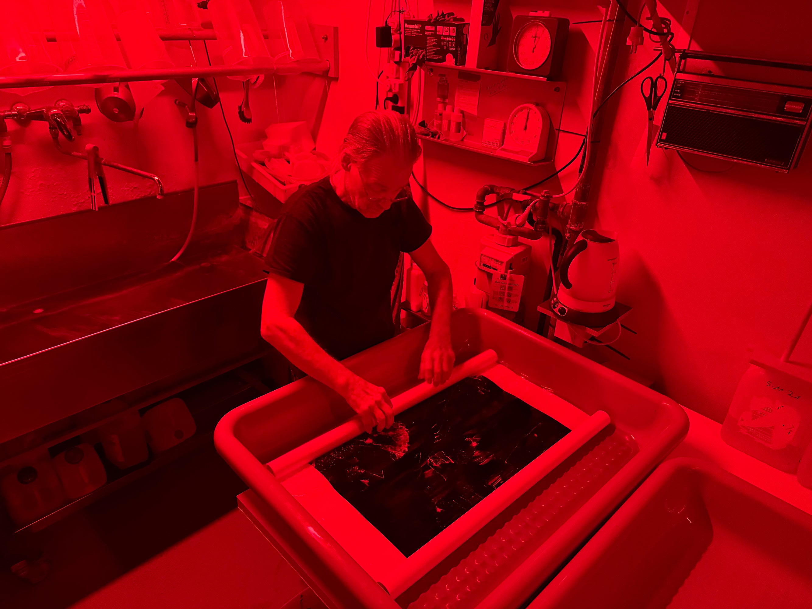 Fotolabor Workshop - Vergrößern auf Barytpapier (Jochen Rohner - Berlin)